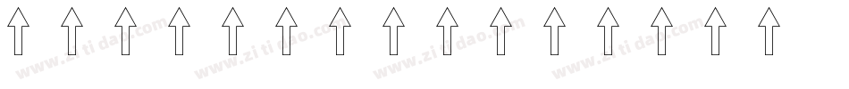CK Arrows字体转换